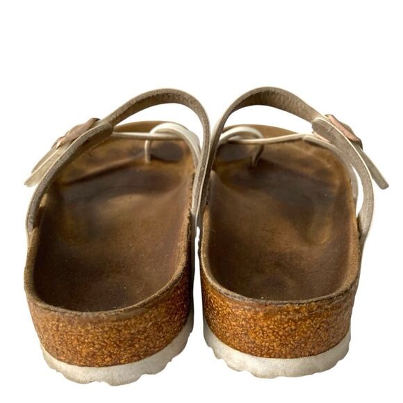Birkenstock Mayari Birko-Flor Sandals in White Size EU 39 - Picture 9 of 10